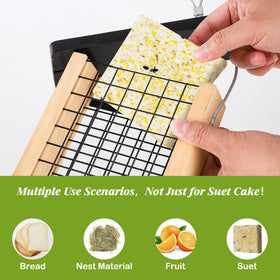 Gbekery movable-cover-mesh makes refilling and cleaning simple.