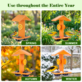 Gbekery Oriole Feeder easy to clean and refill for fresh treats.