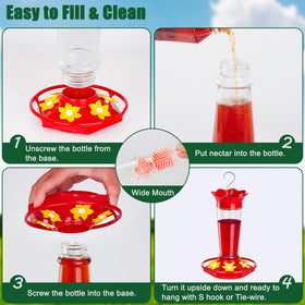 Gbekery wide-mouth design facilitates easy filling and cleaning outdoors