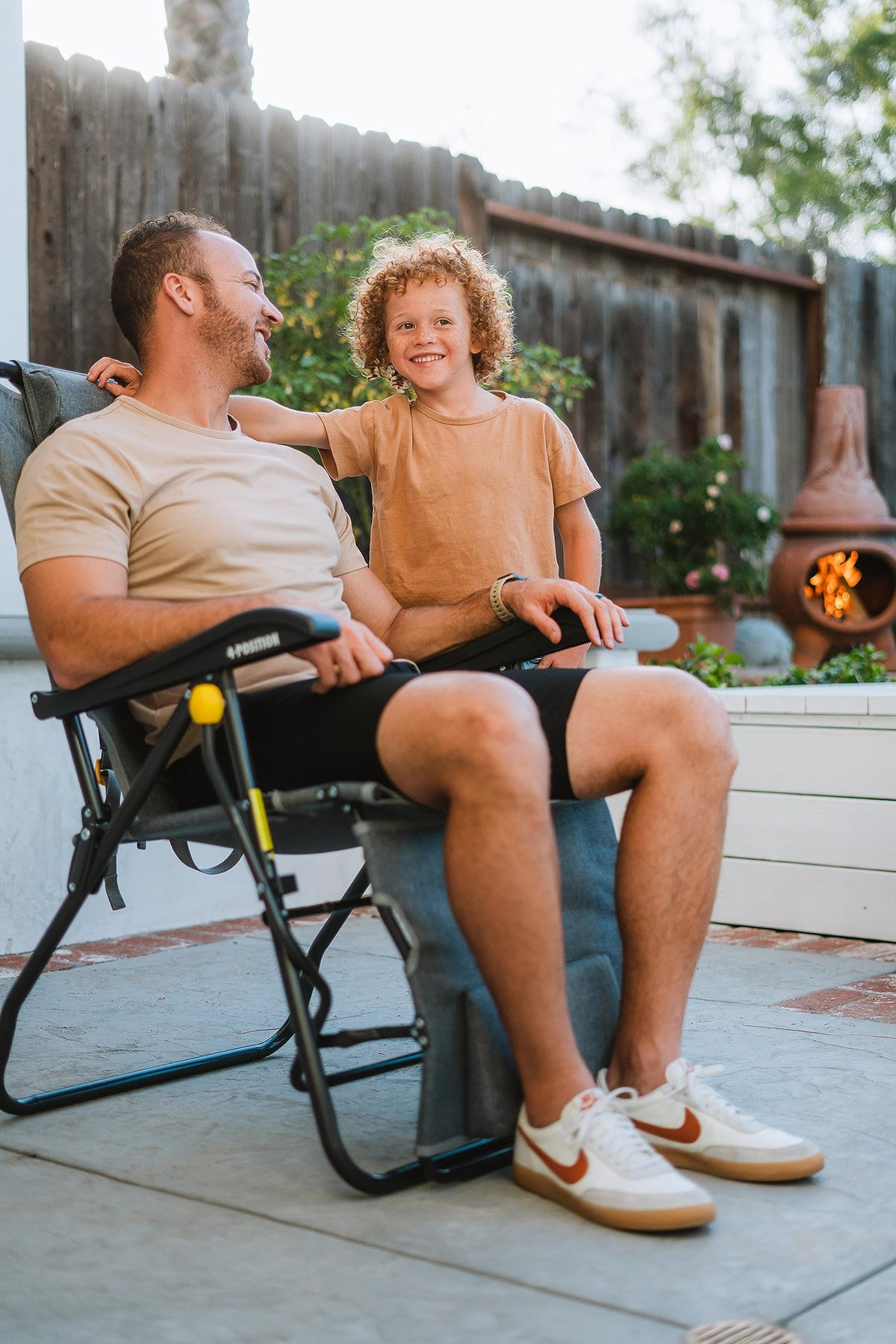 GCI Legz Up Lounger tailgating-ready for backyard or RV adventures.