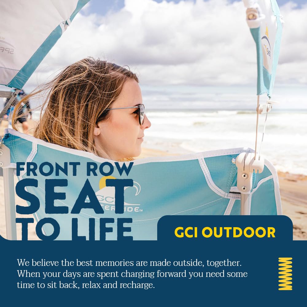 GCI Pod Rocker steel frame supports up to 250 lbs for durability.