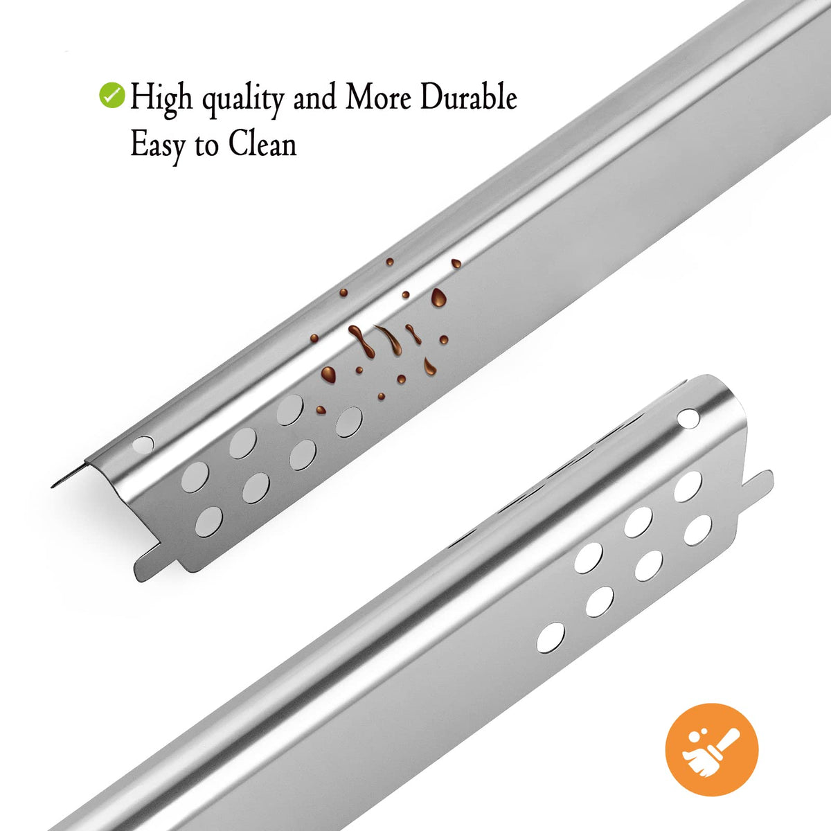 Gcostar adjustable crossover tube fits Char-Broil Performance for flexible flame routing