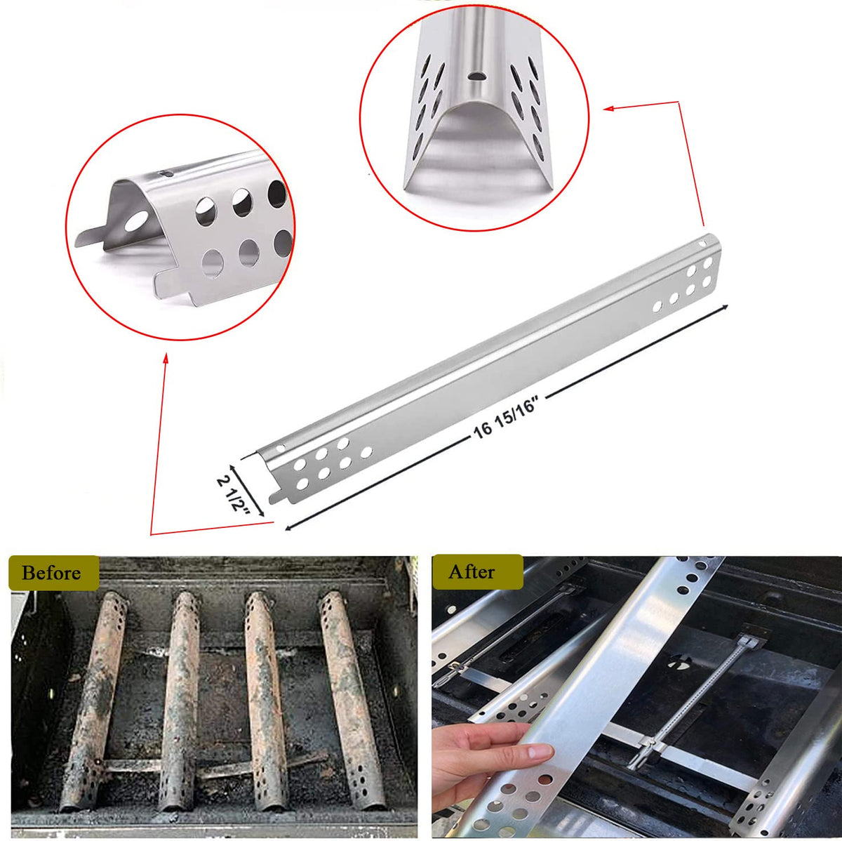 Gcostar 5-burner compatibility with Char-Broil Performance grills
