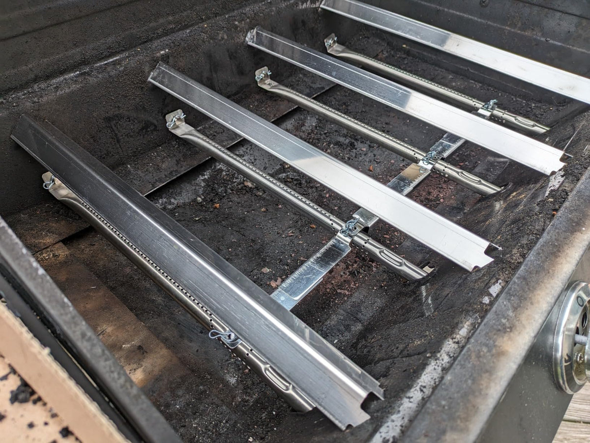 Gcostar Charbroil 5-burner heat plates resist corrosion over time