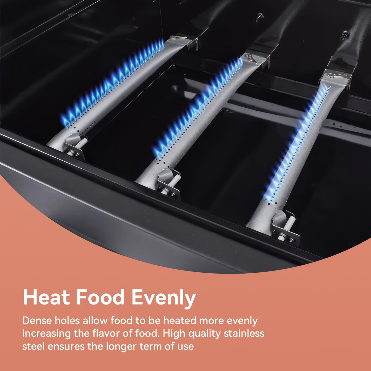 Gcostar igniters compatible with Cuisinart 5-burner grills for quick starts.