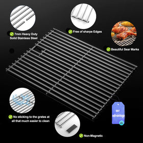 Gcostar K-Mart compatible grates provide a reliable swap for grilling.