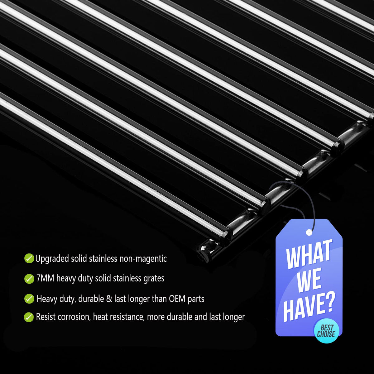 Gcostar Nexgrill 720-0830D replacement grates for longevity and reliability.