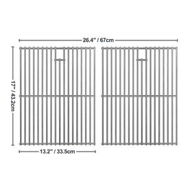 Gcostar replacement grates for Nexgrill 720-0830H, rust-resistant and sturdy.