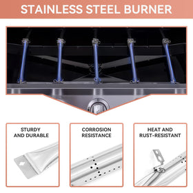 Gcostar Pit Boss Pro 1100 heat plate 16GA protects burners and promotes even heat