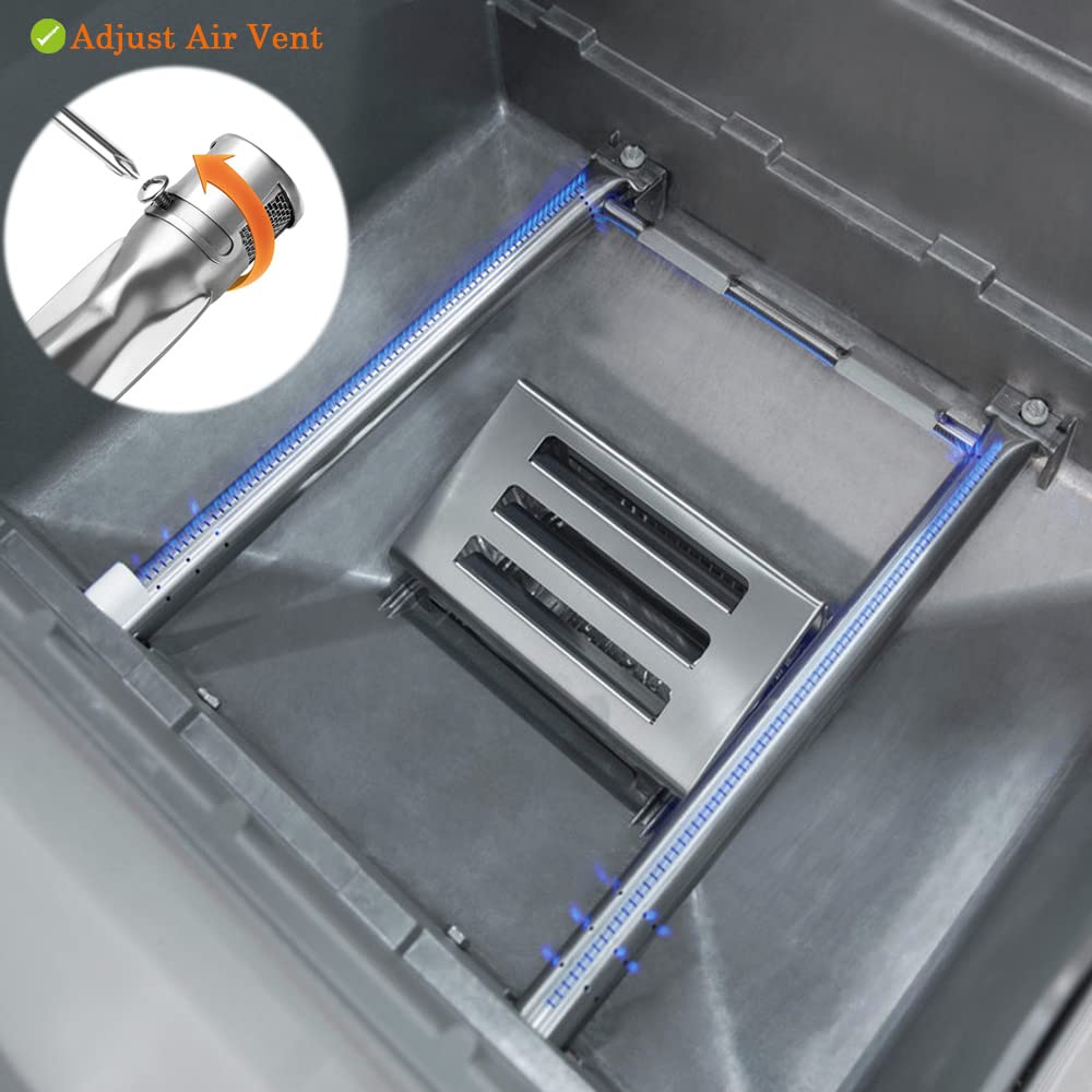 Gcostar Spirit compatibility upgrade kit for extended grill performance.