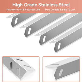Gcostar stainless steel burners 5-pack improve durability and consistent flame distribution.