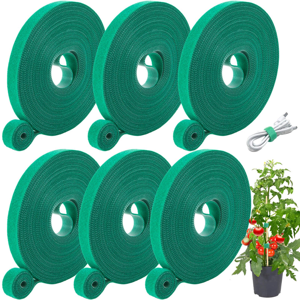 GCTWFYK plant tape roll green, ideal for supporting climbing vines.