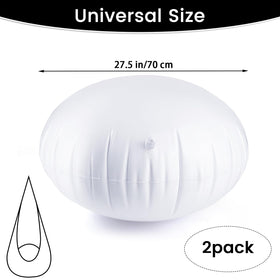 GCTWFYK 27.5-inch diameter cushion shows universal fit for easy replacement on many pod swings.