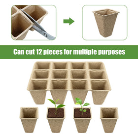 GCVOPTON biodegradable pulp material demonstrates eco-friendly seed starting components
