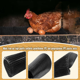 GDHSWJ easy-clean nesting pad cleans with hose.