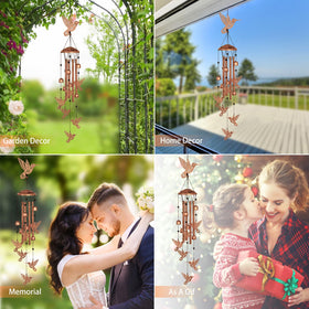 GDNSFIT wind chime gift packaging suits housewarming or celebrations.