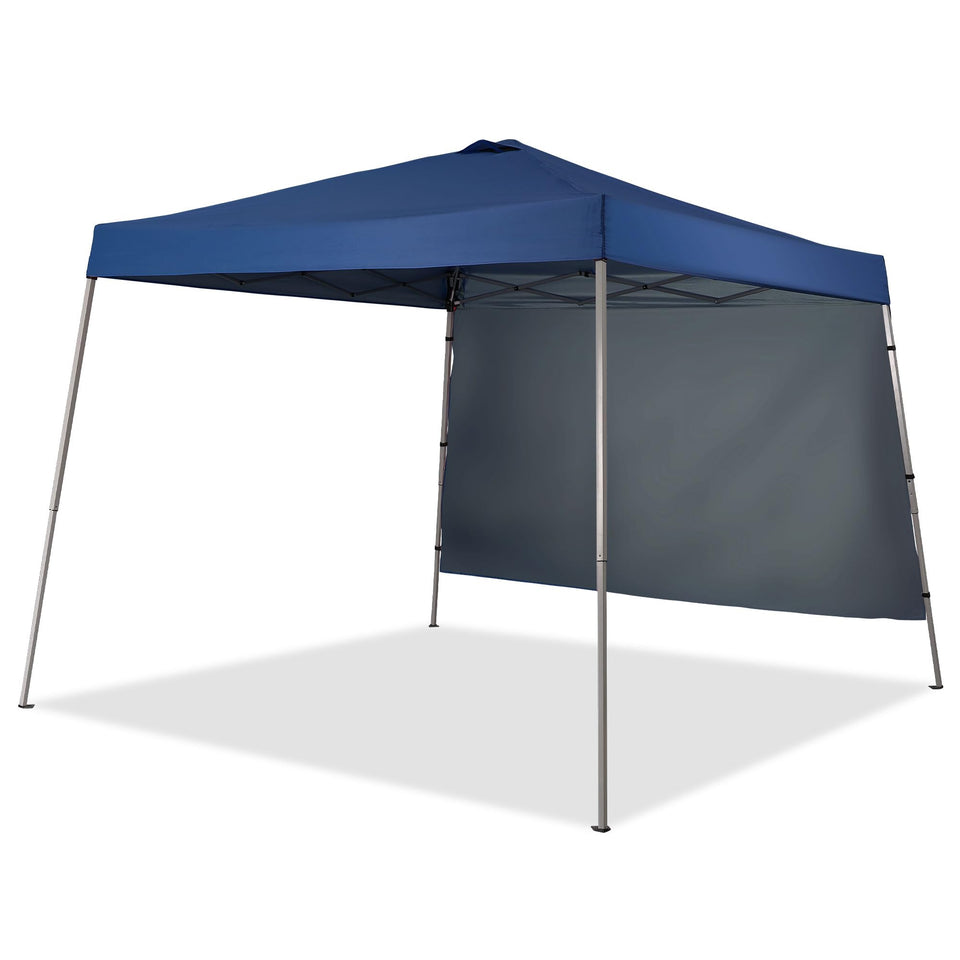 GDY 10x10 ft pop up canopy front view providing quick shade for outdoor events