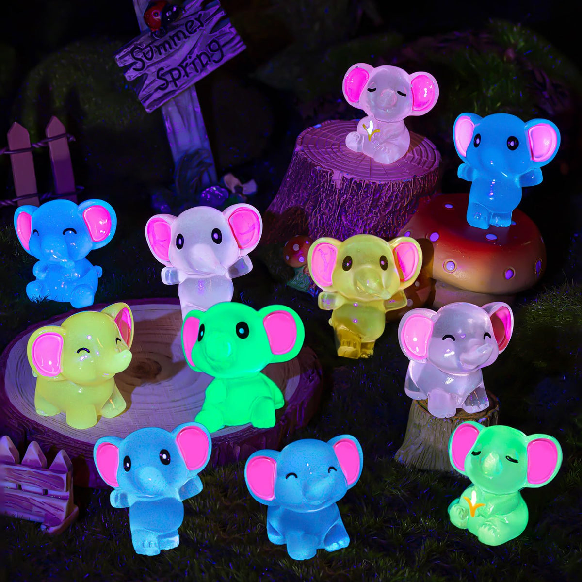 GDZRDFLH versatile elephant figurines suitable for gifting and display.