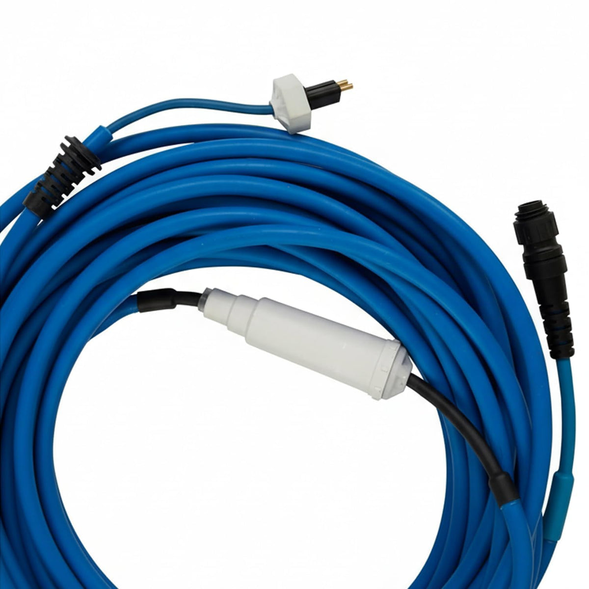 Gearwiz dual big floats and cable swivel for tangle-free operation