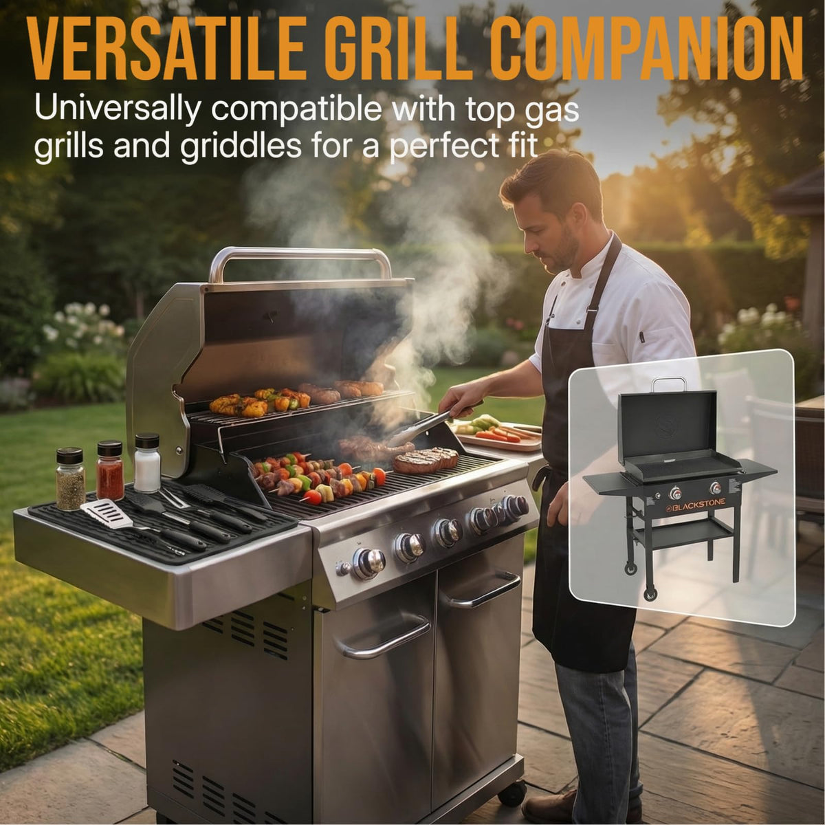 Geban gift-ready silicone mat ideal for BBQ enthusiasts.