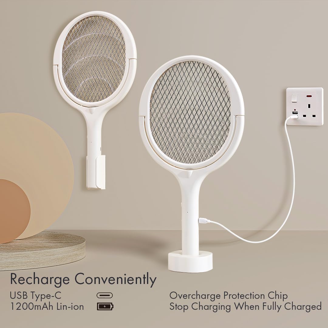 GeckoMan wall-mount bug zapper ready on demand