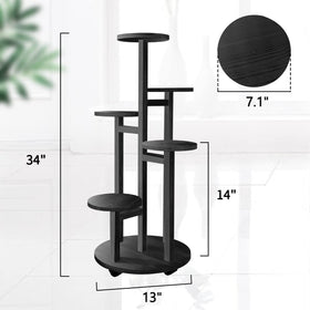 GEEBOBO 14x14x34 inch stand fits versatile layouts
