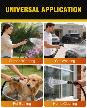 GeeHome hose suitable for home and commercial cleaning and irrigation.