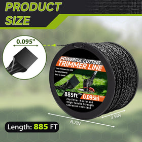 GeekNi nylon construction provides toughness for demanding yard work.