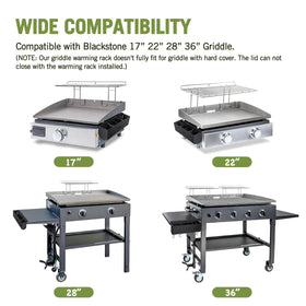Geesta heavy-duty steel construction ensures lasting durability on the grill.