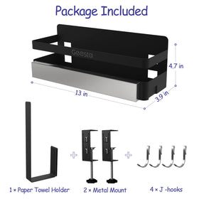 Geesta Upgraded Griddle Caddy easy installation without tools for quick setup