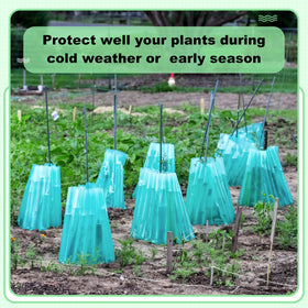 Geetery reusable plastic plant insulator designed for durable, repeat use.