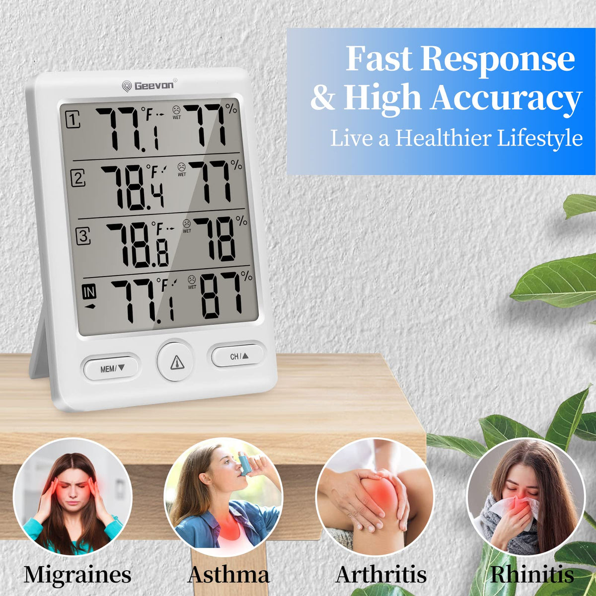 Geevon remote sensor outdoor unit 3 expands coverage to distant spaces