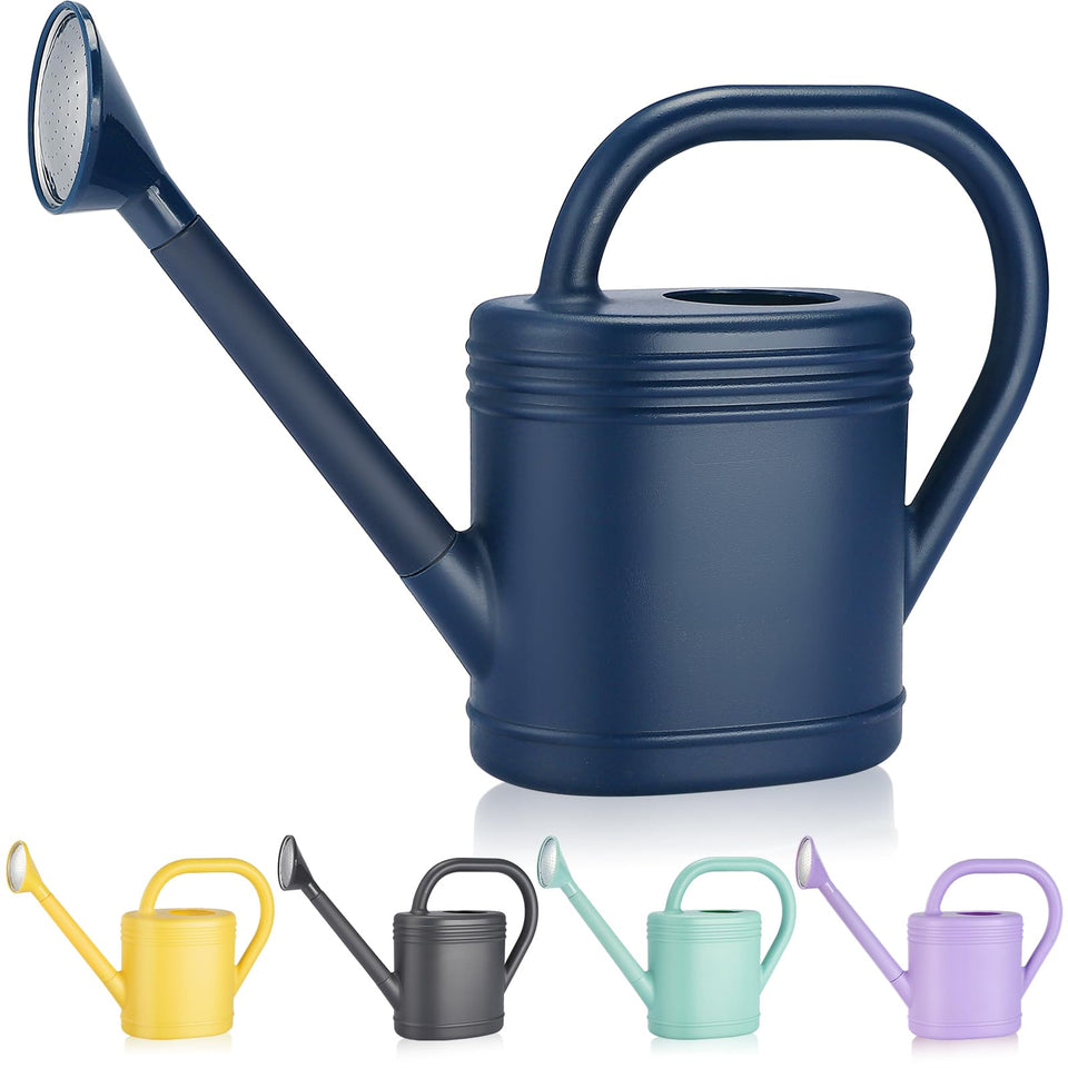 gegemaoyi 1 gallon watering can with a long spout for precise indoor watering