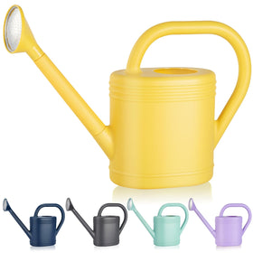 gegemaoyi 1-gallon watering can with long spout for precise indoor watering and hanging plants