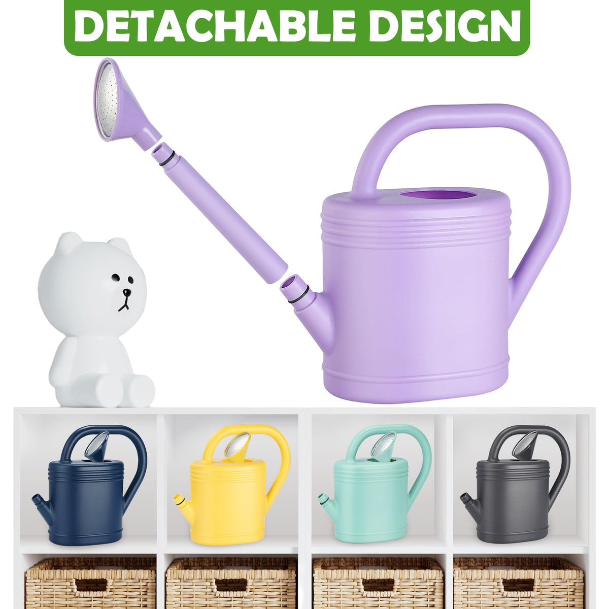 gegemaoyi detachable nozzle enables delicate watering of hanging plants