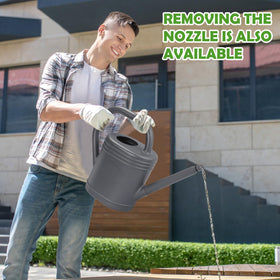 Gegemaoyi large-capacity watering can reduces refill trips during garden care.