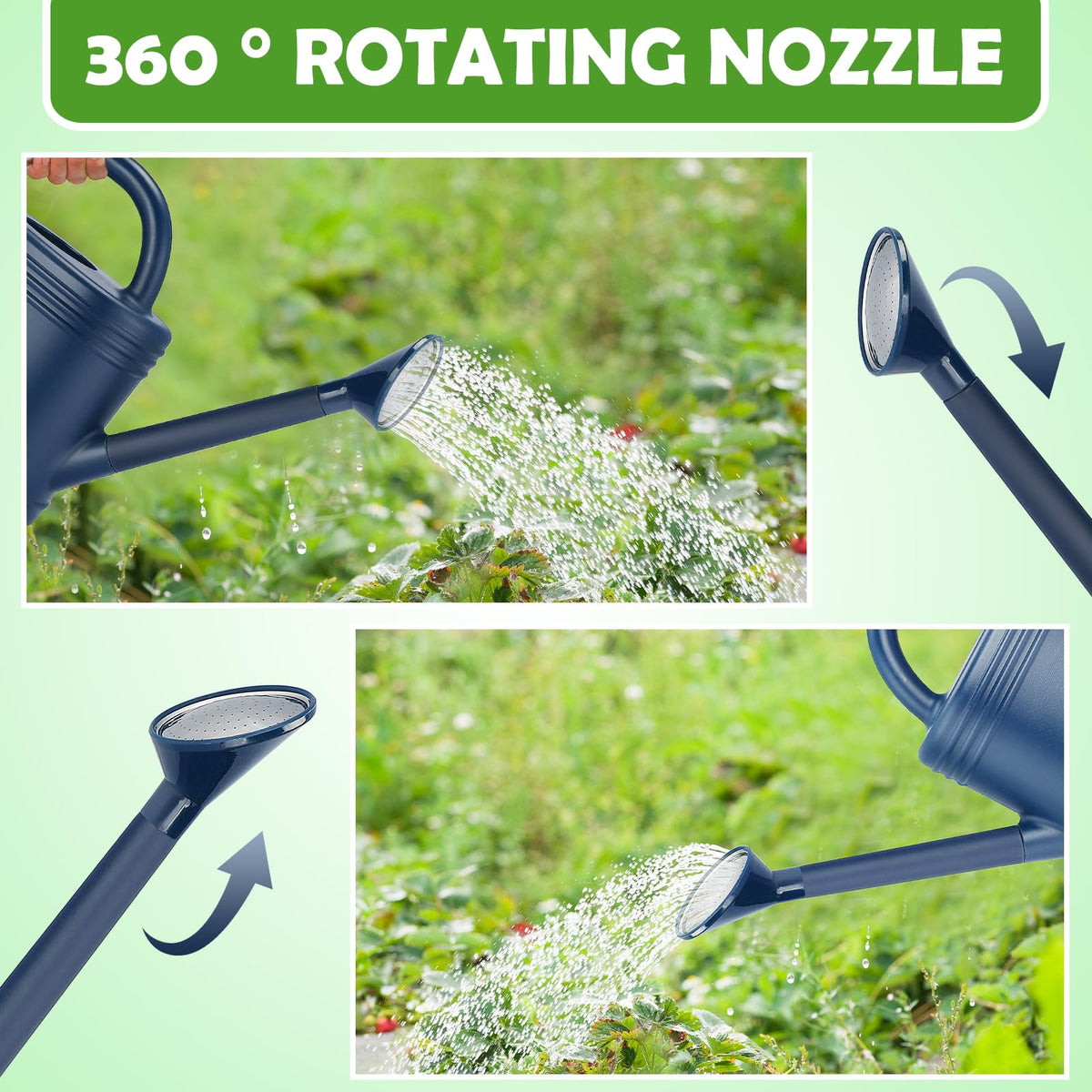 gegemaoyi durable shatterproof polymer body for extended garden use