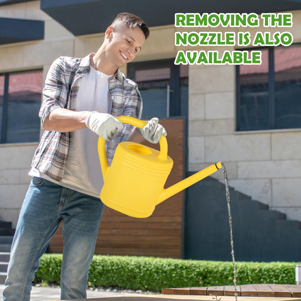 gegemaoyi sprinkler head watering can suits outdoor gardens and indoor plant routines
