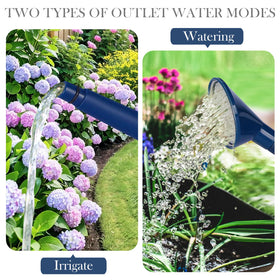 Gegemaoyi sprinkler head delivers gentle, even watering for blooms