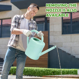 Gegemaoyi can water indoor and outdoor plants for versatile use.