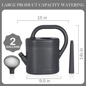 gegemaoyi detachable nozzle enables gentle sprinkler for hanging baskets and wall plants