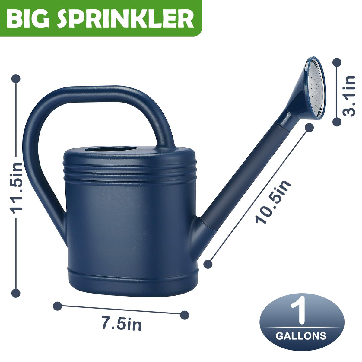 gegemaoyi watering can used indoors and outdoors with long reach