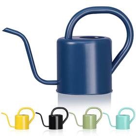Gegemaoyi stainless steel watering can with long spout for precise indoor watering.