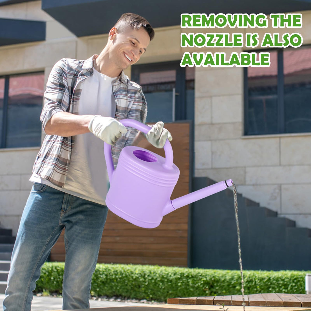 gegemaoyi sprinkler head distributes water evenly for gardens and patios