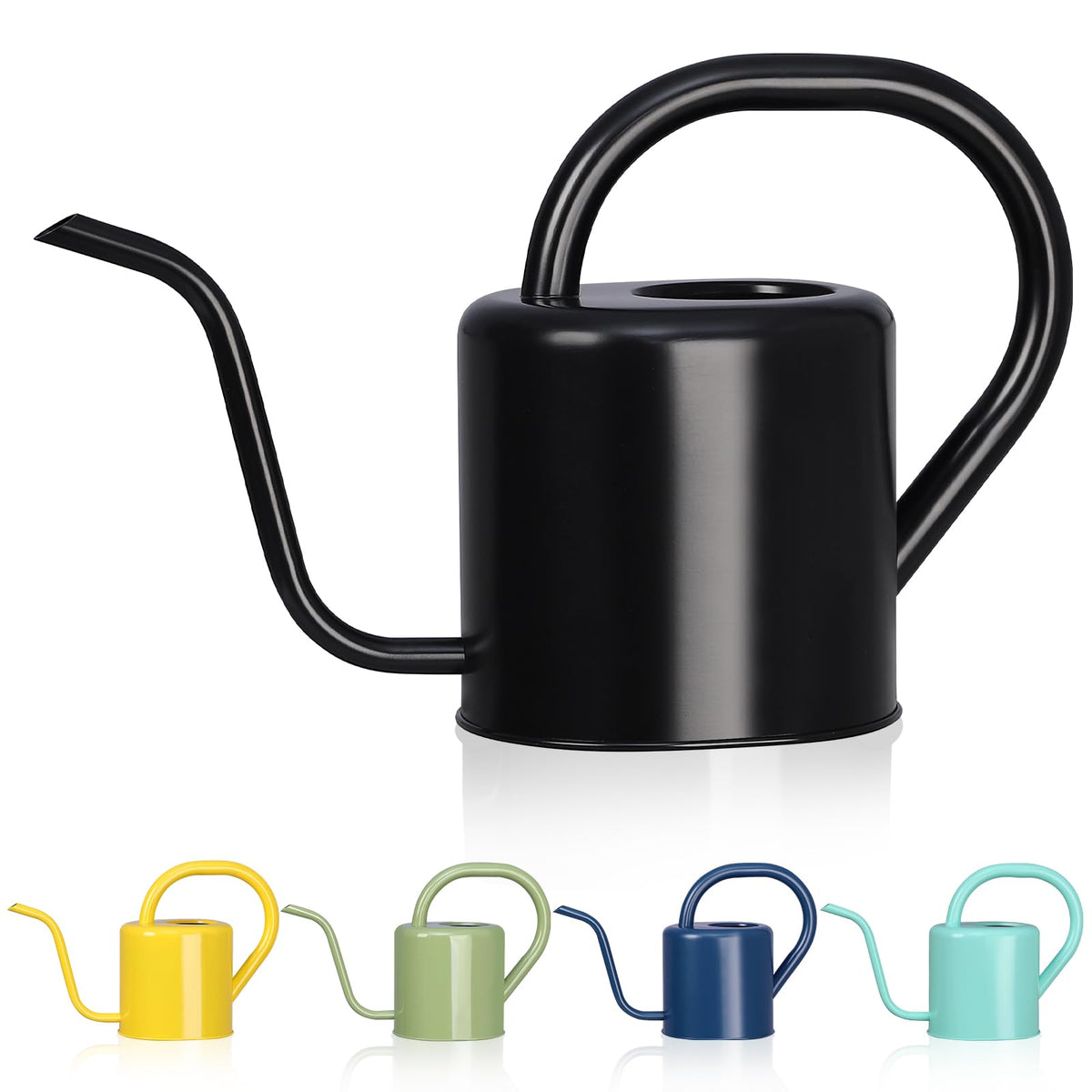 Gegemaoyi stainless steel watering can with long spout for precise watering.