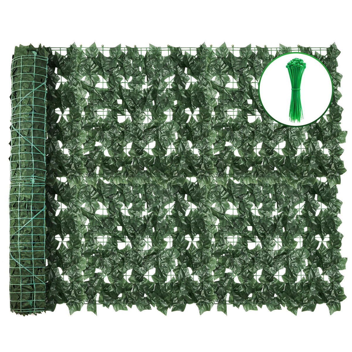 GEIGUIWA artificial ivy fence panel 1 offers private outdoor screening and year-round greenery.
