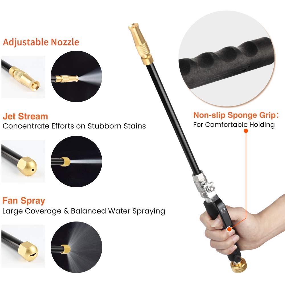 Geila hose quick-connect release for fast, leak-free setup