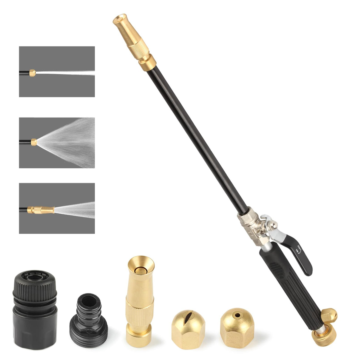 Geila hydro jet wash wand with jet spray for powerful outdoor cleaning