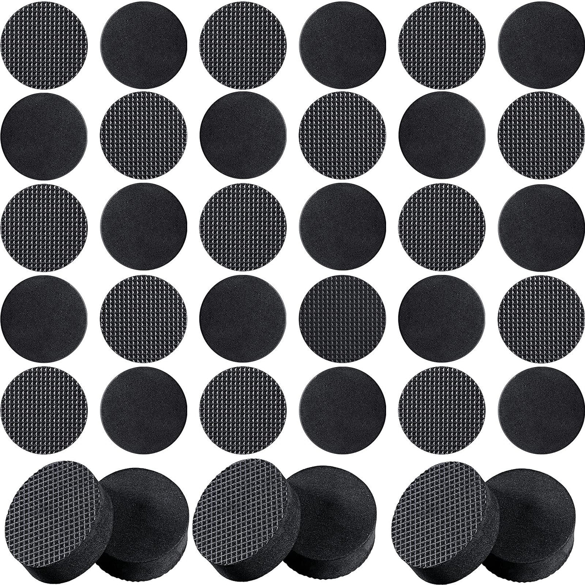 Geiserailie invisible feet pads under pot for stability and clean surfaces.