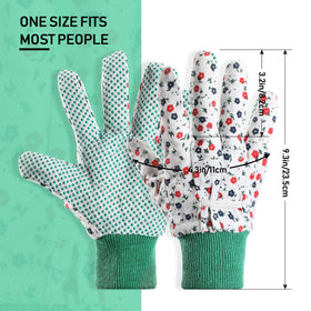 Geiserailie womens garden gloves, soft breathable fabric for comfortable gardening